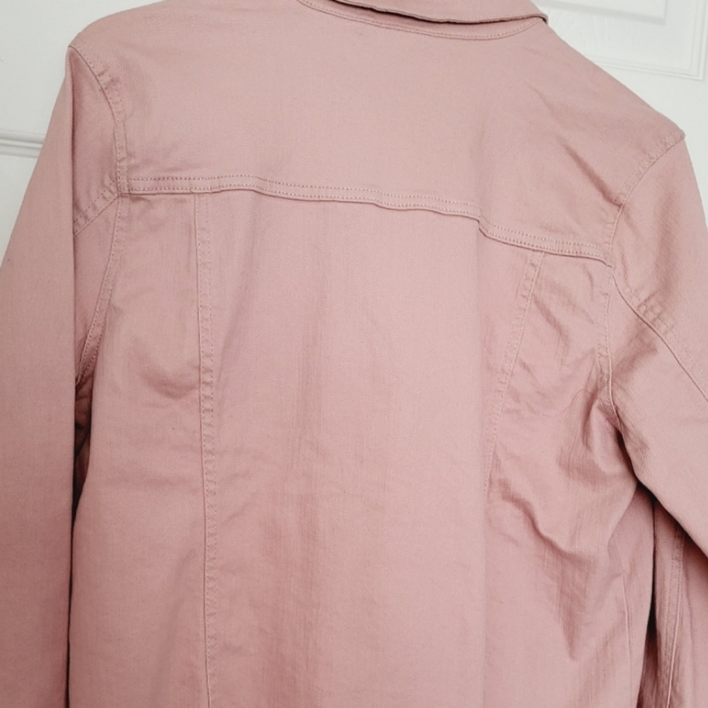 Pink denim jacket - Picture 2 of 4